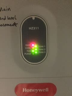 Honeywell hz311 heat red light. Things To Know About Honeywell hz311 heat red light. 